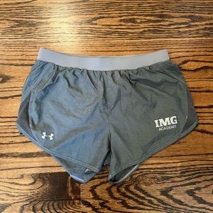Gray Under Armour IMG Academy Shorts